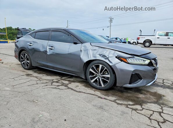 1N4AA6CVXMC511107 2021 NISSAN MAXIMA Gray Передня права чверть