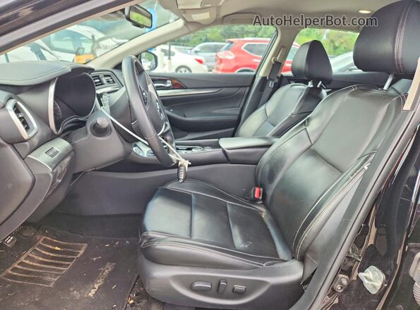 1N4AA6CVXMC511320 2021 NISSAN MAXIMA Black Front interior view