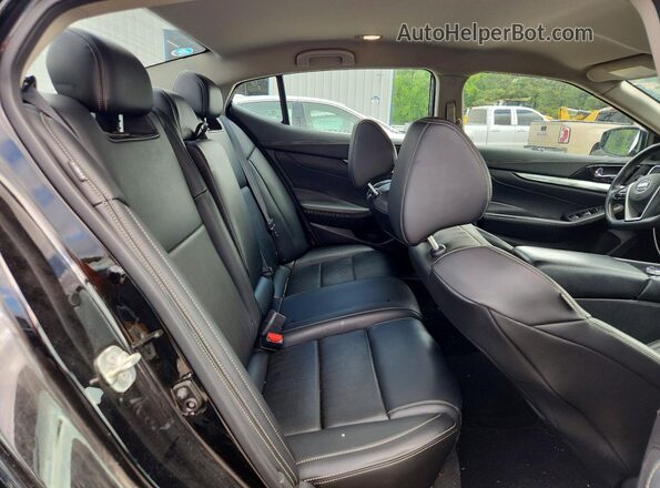 1N4AA6CVXMC511320 2021 NISSAN MAXIMA Black Rear seats view