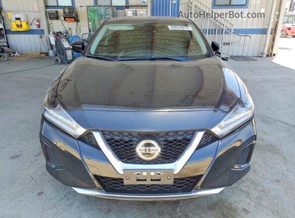 1N4AA6CVXMC511849 2021 NISSAN MAXIMA Black Դիմացի տեսք
