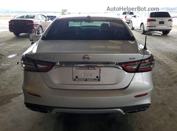1N4AA6CVXNC504269 2022 NISSAN MAXIMA Silver Rear view
