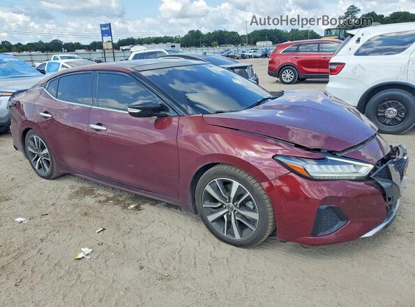 1N4AA6DV0LC375258 2020 NISSAN MAXIMA Burgundy წინა მარჯვენა