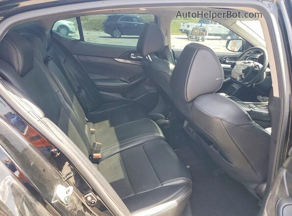 1N4AA6DV5LC384585 2020 NISSAN MAXIMA Black Rear seats view