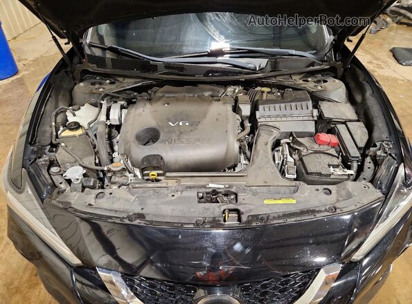 1N4AA6DV6LC372252 2020 NISSAN MAXIMA Black Սալոնի հետևի տեսք
