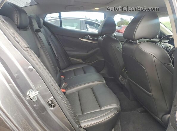 1N4AA6DV6LC376592 2020 NISSAN MAXIMA Gray Rear seats view