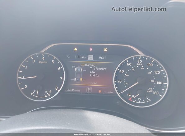 1N4AA6DVXLC367717 2020 NISSAN MAXIMA Серый Вид задних сидений