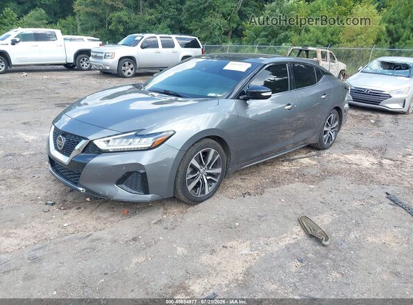 1N4AA6DVXLC367717 2020 NISSAN MAXIMA Серый Передняя левая четверть