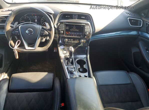 1N4AA6EV0MC510514 2021 NISSAN MAXIMA White Вид панелі приладів