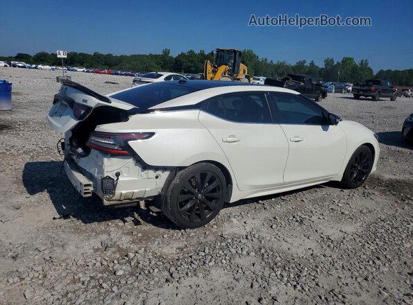 1N4AA6EV0MC510514 2021 NISSAN MAXIMA White Задня права чверть