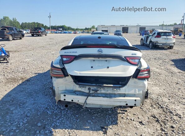 1N4AA6EV0MC510514 2021 NISSAN MAXIMA White Вид ззаду