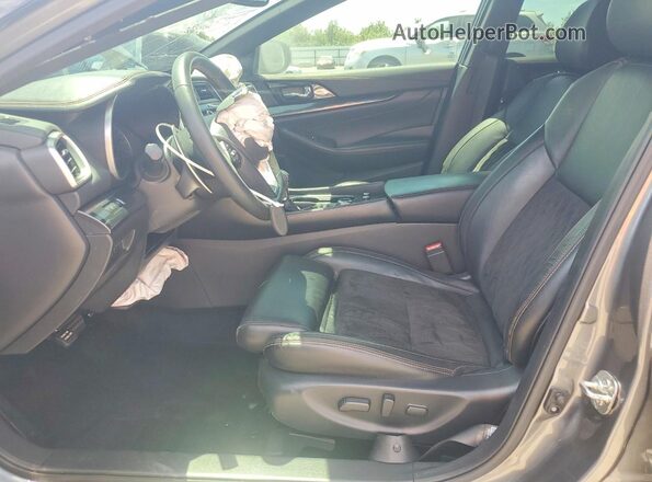 1N4AA6EV2LC378256 2020 NISSAN MAXIMA Gray Widok wnętrza z przodu