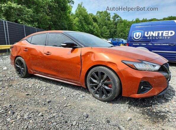 1N4AA6EV2MC510210 2021 NISSAN MAXIMA Orange Przód prawy