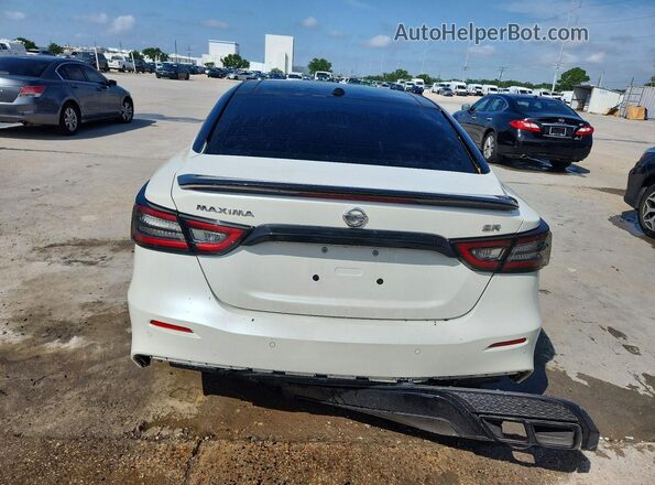 1N4AA6EV3MC507669 2021 NISSAN MAXIMA White Vista trasera