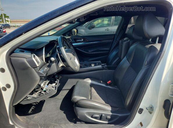 1N4AA6EV3MC507669 2021 NISSAN MAXIMA White Vista interior delantera