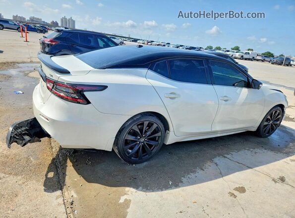 1N4AA6EV3MC507669 2021 NISSAN MAXIMA White Trasero derecho