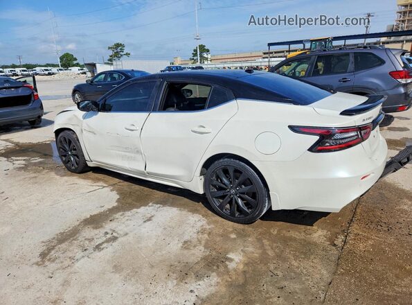 1N4AA6EV3MC507669 2021 NISSAN MAXIMA White Trasero izquierdo