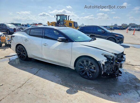 1N4AA6EV3MC507669 2021 NISSAN MAXIMA White Delantero derecho