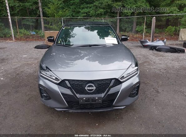 1N4AA6EV6PC507394 2023 NISSAN MAXIMA Gray Widok wnętrza z tyłu