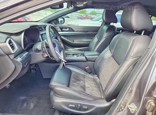1N4AA6EV8LC378035 2020 NISSAN MAXIMA Gray Widok wnętrza z przodu