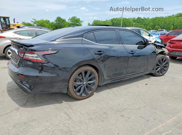 1N4AA6EV8LC381730 2020 NISSAN MAXIMA Черный Задняя правая четверть