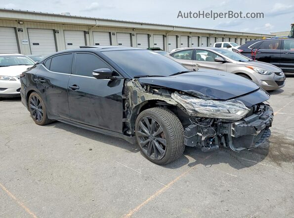1N4AA6EV8LC381730 2020 NISSAN MAXIMA Черный Передняя правая четверть