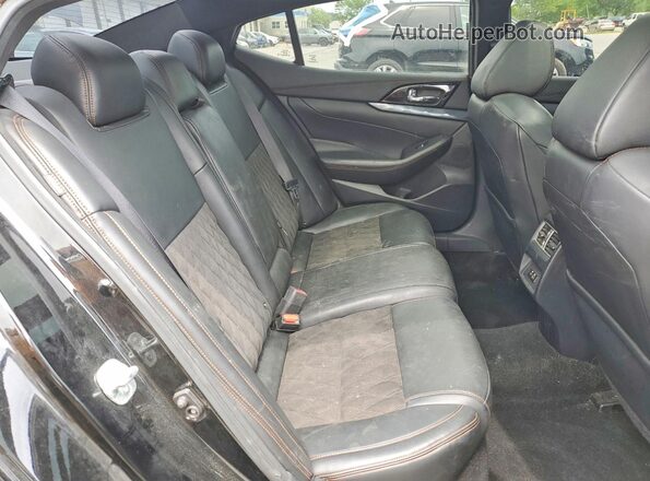 1N4AA6EV8LC381730 2020 NISSAN MAXIMA Черный Вид задних сидений