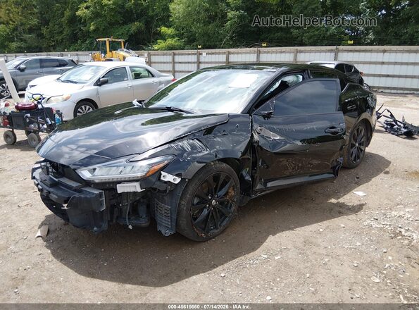 1N4AA6EV8LC383459 2020 NISSAN MAXIMA Black Widok z przodu