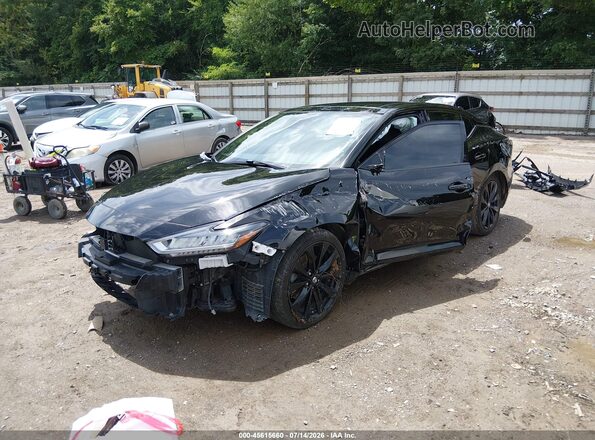 1N4AA6EV8LC383459 2020 NISSAN MAXIMA Black Przód lewy