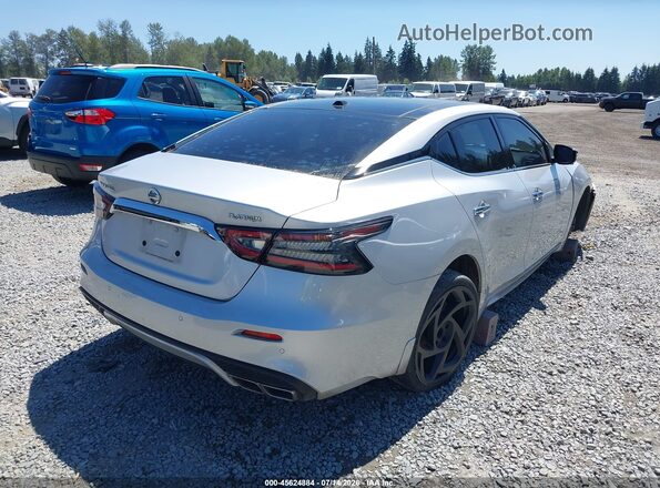 1N4AA6FV0LC364628 2020 NISSAN MAXIMA Серебряный Задняя правая четверть