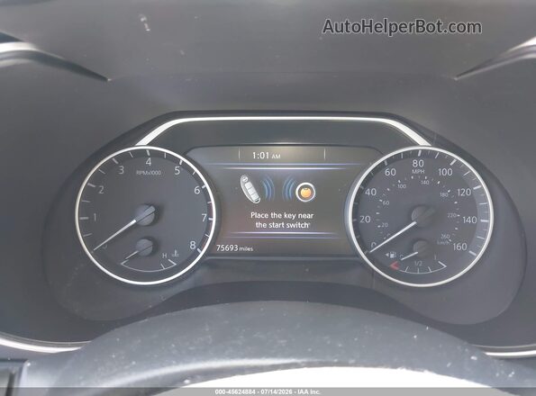 1N4AA6FV0LC364628 2020 NISSAN MAXIMA Серебряный Вид задних сидений