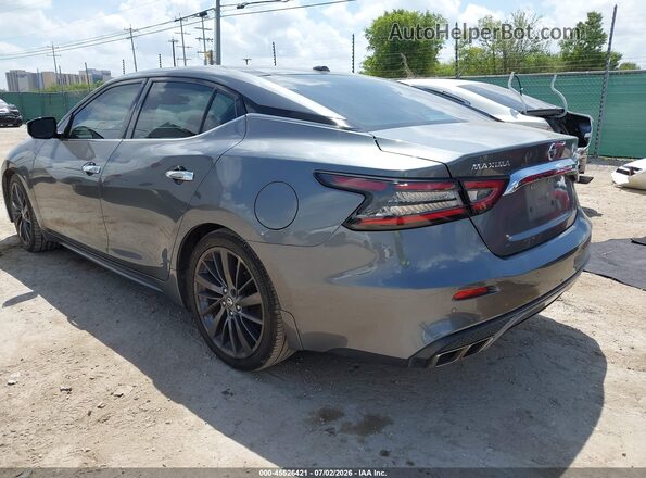 1N4AA6FV0LC366086 2020 NISSAN MAXIMA Gray Trasero izquierdo