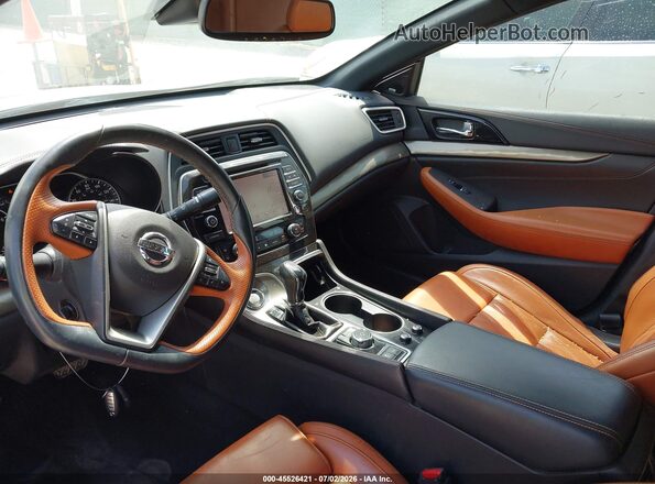 1N4AA6FV0LC366086 2020 NISSAN MAXIMA Gray Vista interior delantera