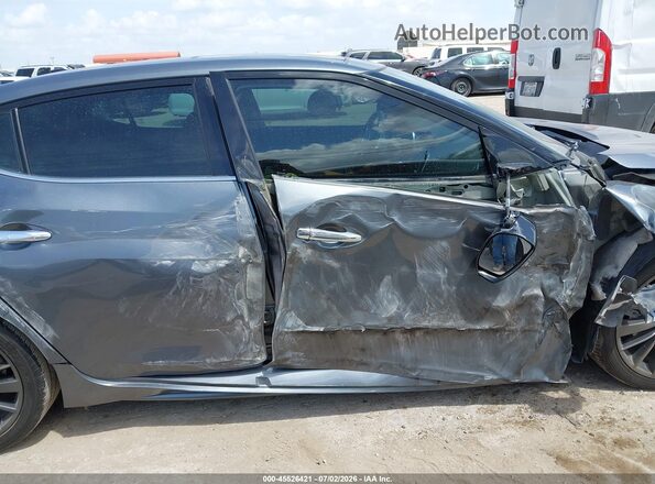 1N4AA6FV0LC366086 2020 NISSAN MAXIMA Gray Vista interior trasera