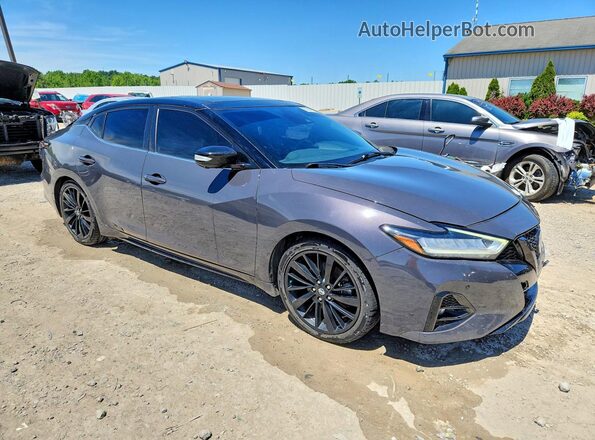 1N4AA6FV0MC502492 2021 NISSAN MAXIMA Gray წინა მარჯვენა