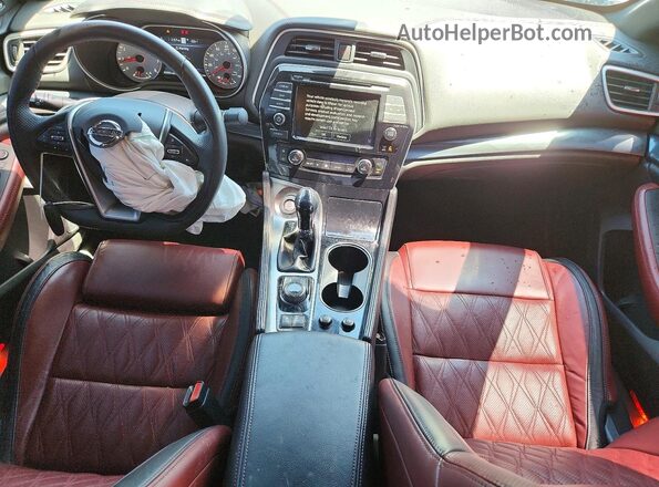 1N4AA6FV0MC502492 2021 NISSAN MAXIMA Gray წინა პანელის ხედი