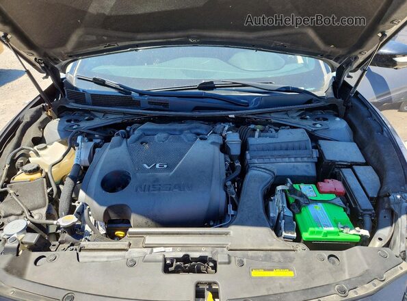 1N4AA6FV0MC502492 2021 NISSAN MAXIMA Gray უკანა სალონის ხედი