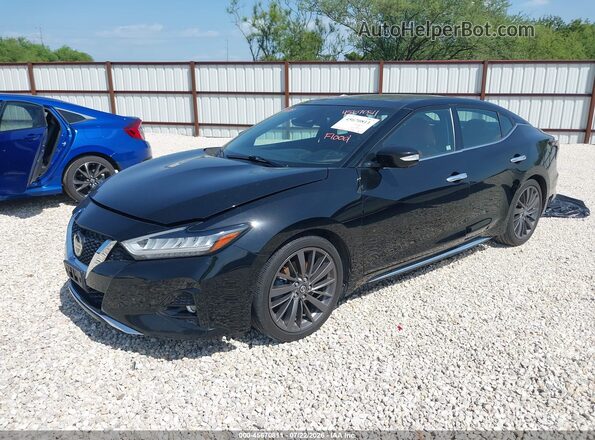 1N4AA6FV2LC370124 2020 NISSAN MAXIMA Black Передня ліва чверть