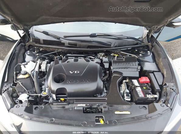 1N4AA6FV2LC370124 2020 NISSAN MAXIMA Black Вид ззаду