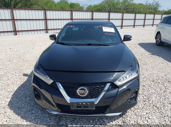 1N4AA6FV2LC370124 2020 NISSAN MAXIMA Black Вид спереду