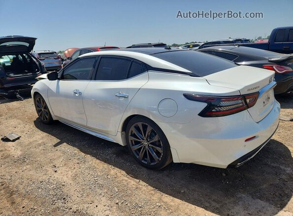 1N4AA6FV2LC376361 2020 NISSAN MAXIMA Белый Задняя левая четверть