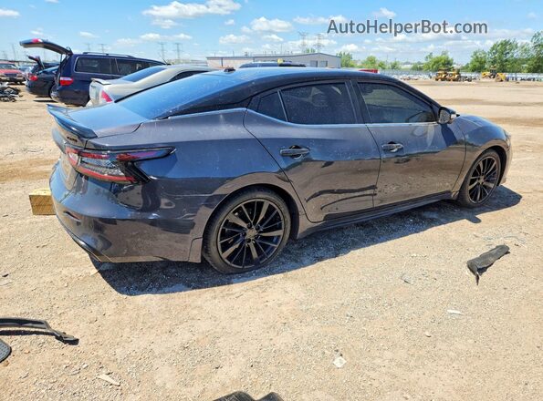 1N4AA6FV2MC510061 2021 NISSAN MAXIMA Серый Задняя правая четверть