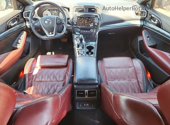 1N4AA6FV2MC510061 2021 NISSAN MAXIMA Серый Вид панели приборов