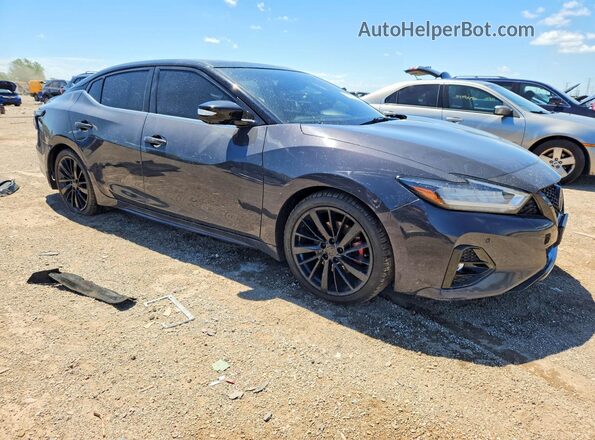 1N4AA6FV2MC510061 2021 NISSAN MAXIMA Серый Передняя правая четверть