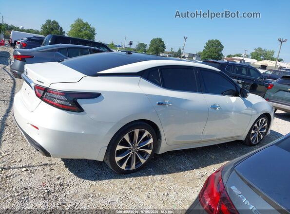 1N4AA6FV2MC512117 2021 NISSAN MAXIMA Белый Вид задней части салона