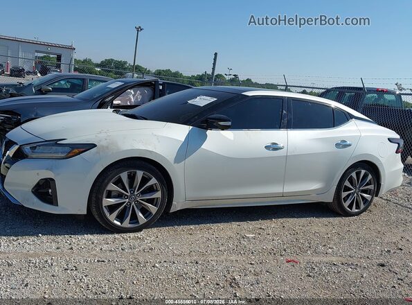 1N4AA6FV2MC512117 2021 NISSAN MAXIMA Белый Панорамный вид салона 360°