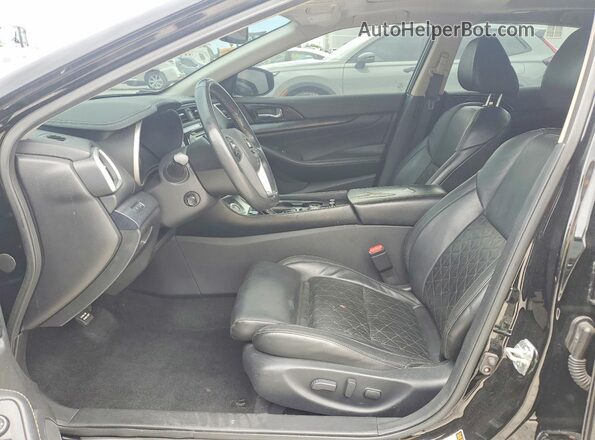 1N4AA6FV3LC373209 2020 NISSAN MAXIMA Black Front interior view
