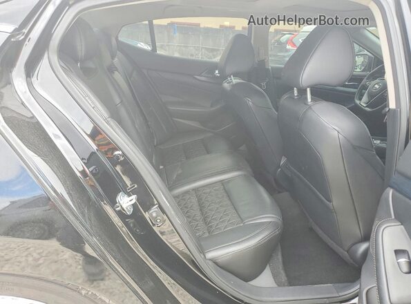 1N4AA6FV3LC373209 2020 NISSAN MAXIMA Black Rear seats view