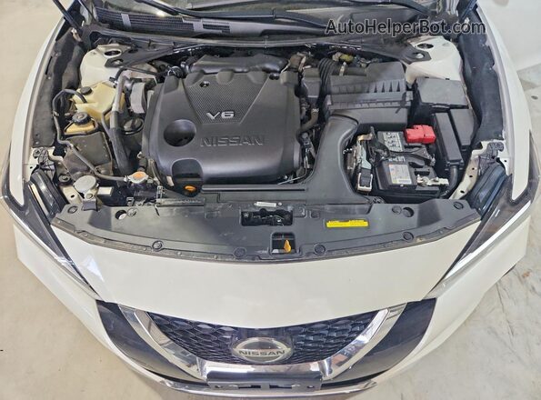1N4AA6FV3LC381164 2020 NISSAN MAXIMA White უკანა სალონის ხედი
