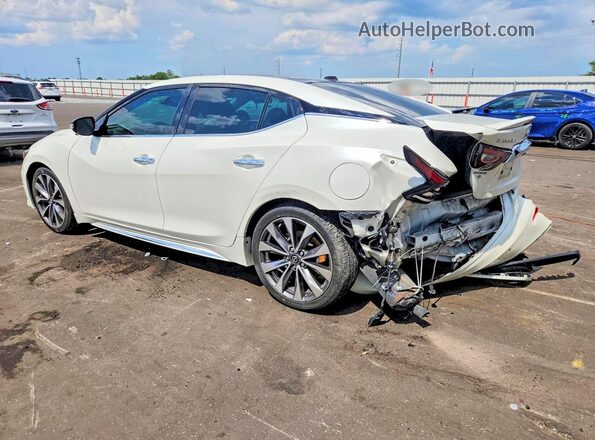 1N4AA6FV3MC504785 2021 NISSAN MAXIMA White უკანა მარცხენა