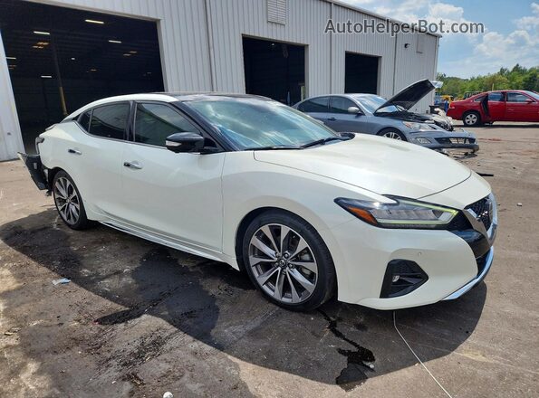 1N4AA6FV3MC504785 2021 NISSAN MAXIMA White წინა მარჯვენა